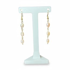 Pink Freshwater Pearl Earrings